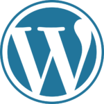 wordpress blue logo.svg